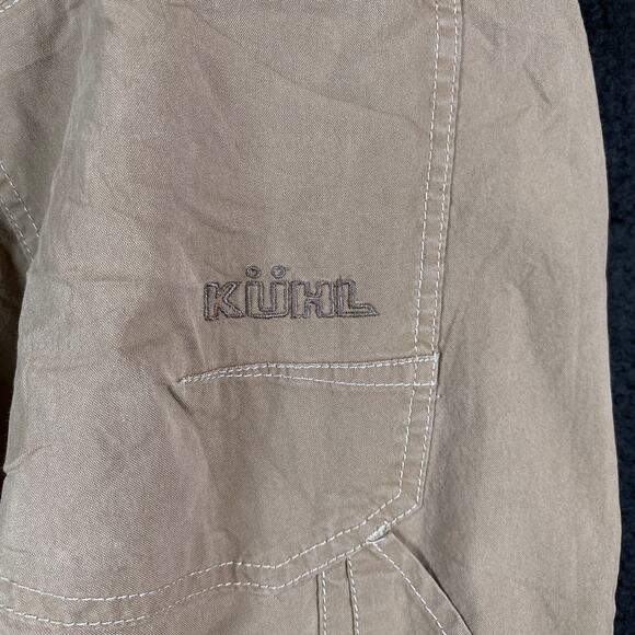 Kuhl Mens Pants Tan Patent Pending Straight Leg Hiking Outdoor Stretch 38x32 - Picture 16 of 16